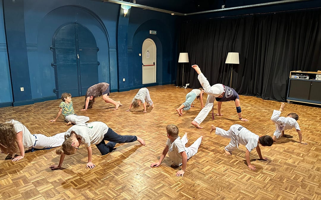 Kids capoeira les in La Cappella Arnhem