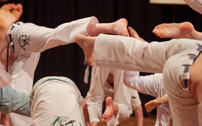 Laatste Capoeira kinderles van 2024 in Arnhem
